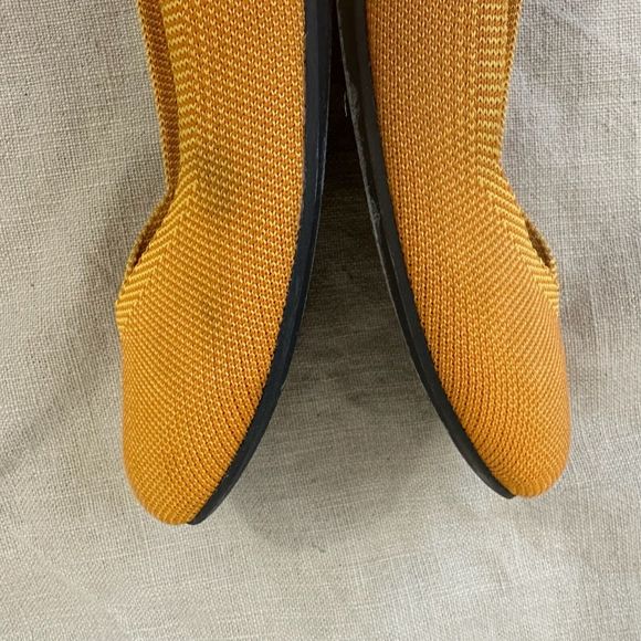 ROTHY'S The Flat in Lemon Drop Ballet Flats Round Toe Slip On RETIRED - Picture 9 of 15